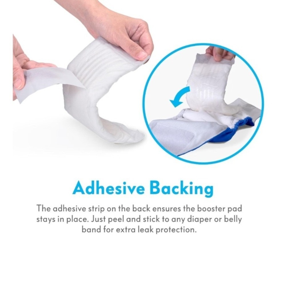 Paw Inspired Disposable Booster Pads for Dog Diapers and Male Wraps 10x3 In
H737 - Picture 5 of 6